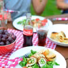 Grillowane roladki ze schabu nadziewane szynką i szparagami (i lub awokado)