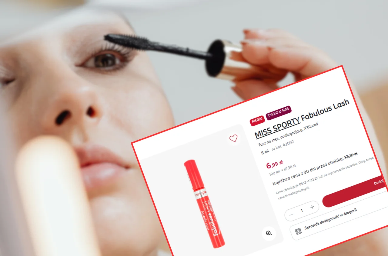 Ten tani tusz do rzęs z Rossmanna przebija drogie maskary! Polki uwielbiają go za wydłużenie i podkręcenie - tylko dziś za 6,99 zł