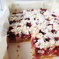 Ciasto z truskawkami i kruszonką