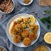 Falafel z piekarnika – wegański obiad