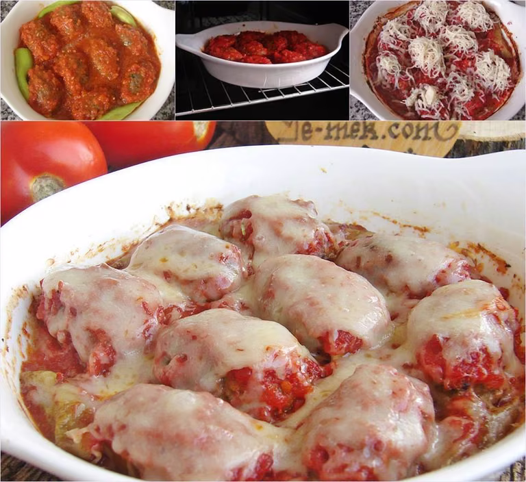 Pieczone mielone w sosie pomidorowym