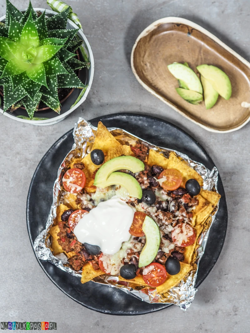 Zapiekane nachos