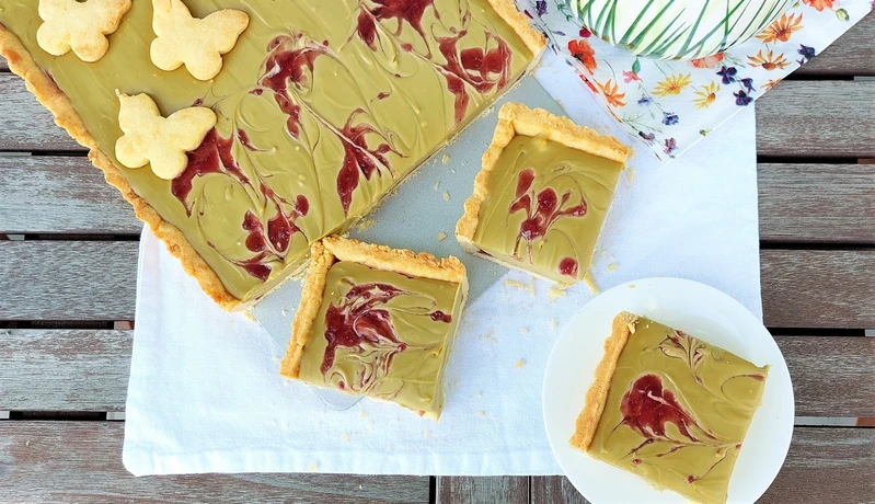 Mazurek pistacjowy - Słodki sentyment