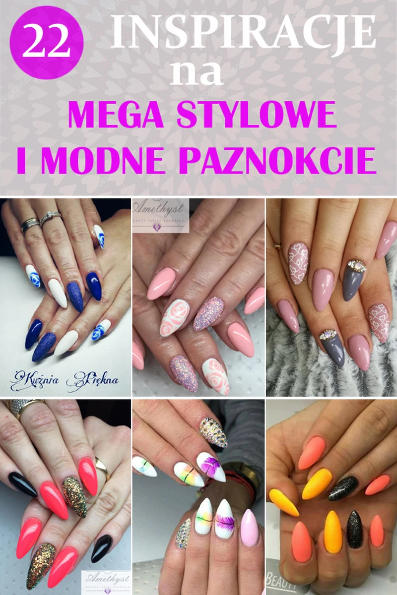 Mega Stylowe i Modne Paznokcie dla Naszych Pań! Zobaczcie co Skrywa Nasza Galeria By Nati Leave a co
