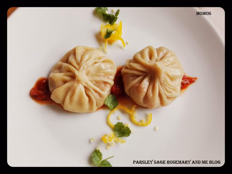 Momos pierożki tybetańskie :)