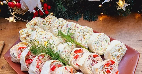 Tortille z tuńczykiem i surimi- szybka przekąska