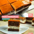 Ciasto marchewkowe z kremem i polewą
