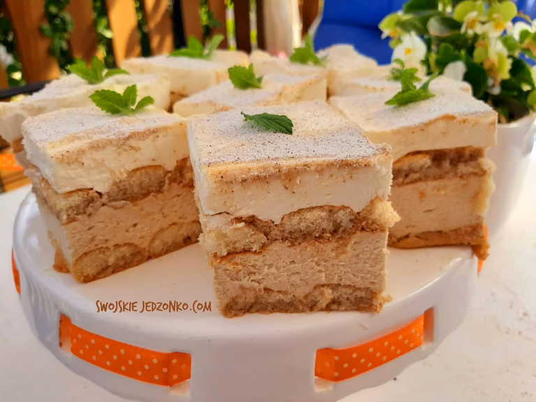 Szybkie ciasto Cappuccino bez pieczenia