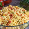 Sałatka z makaronem ryżowym (orzo)