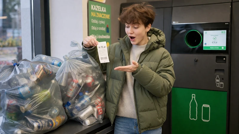 Zarobił ponad 1700 zł na butelkach. System kaucyjny zaskakuje Polaków