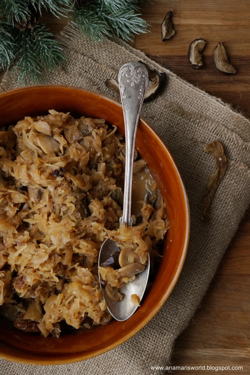 Bigos wigilijny (bez mięsa)