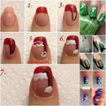 Świąteczny manicure