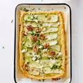 TARTA FRANCUSKA Z CUKINIĄ I ORZECHAMI