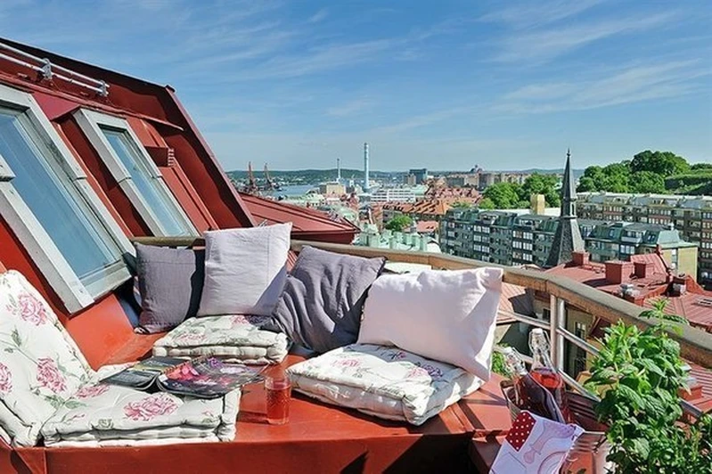 Klimatyczny balkon