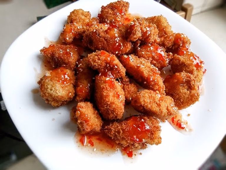 Popcorn chicken  ( kurczak w Panko ) 