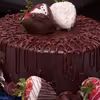 Czekoladowy tort weselny