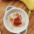 Śniadaniowy twarożek bananowy