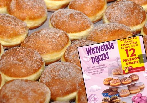 Pączki rekordowo tanie! Jedna z sieci sklepów rozdaje je za darmo