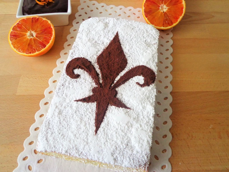 Włoskie ciasto karnawałowe - Schiacciata alla fiorentina