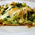 Tarta z Brokułem, Porem i Cukinią