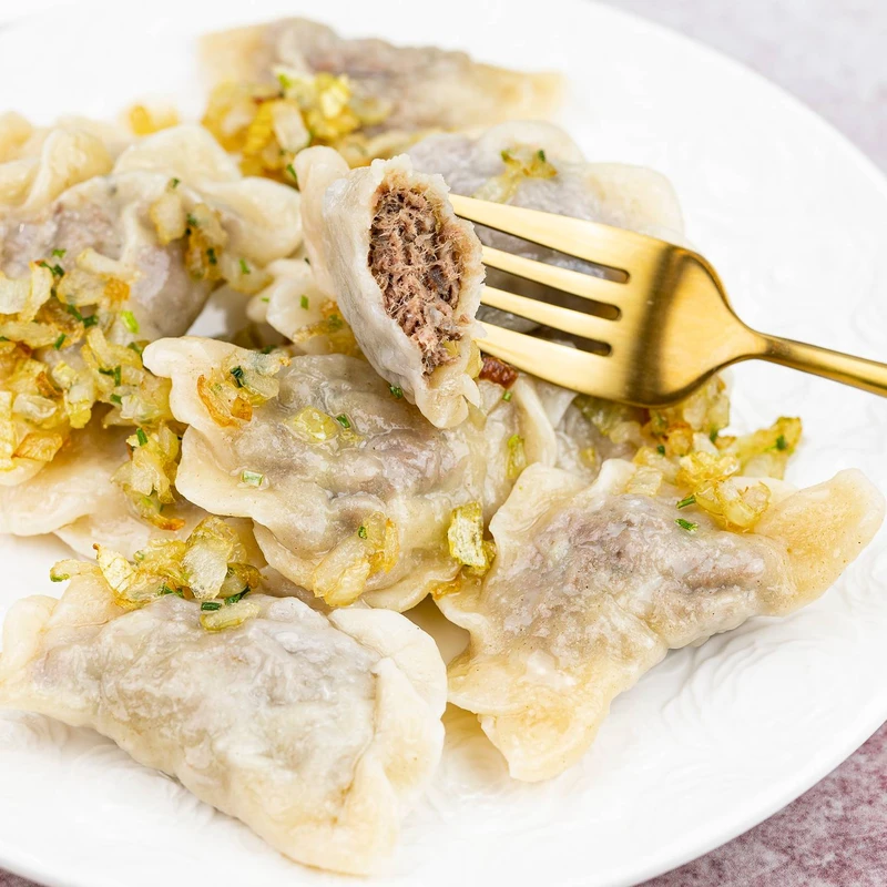 Pierogi z mięsem