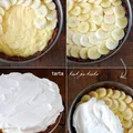 Tarta z bananami i kremem budyniowym