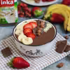 Czekoladowa miska smoothie bowl