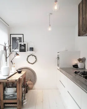 Białe meble w kuchni