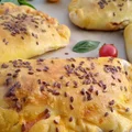 Calzone z mięsem i kurkami