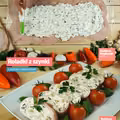 Roladki z szynki z serkiem naturalnym