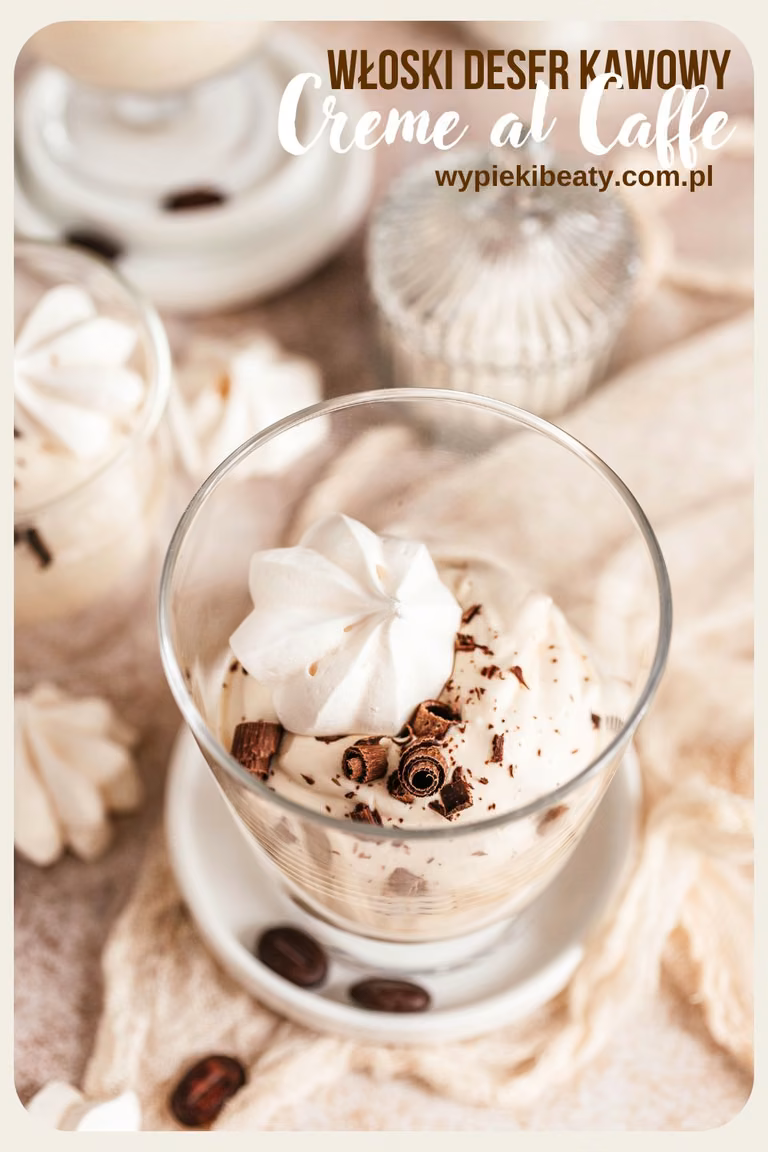 Deser crema al caffe