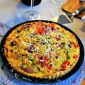 wtorek, 6 października 2020 Pikantny quiche z dyni, papryki i czerwonej cebuli