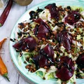 Sałatka z burakiem i kremem balsamicznym