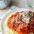 Wegetariańskie spaghetti z soczewicą