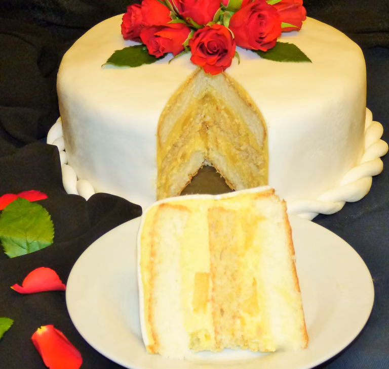 Tort ananasowo- kokosowy