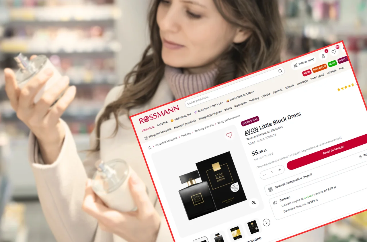 Ten zapach od lat robi furorę! W Rossmannie kultowe perfumy za jedyne 56 zł, a kompozycja i trwałość powala