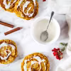 Dyniowe bułeczki cynamonowe (wegańskie, bez glutenu)