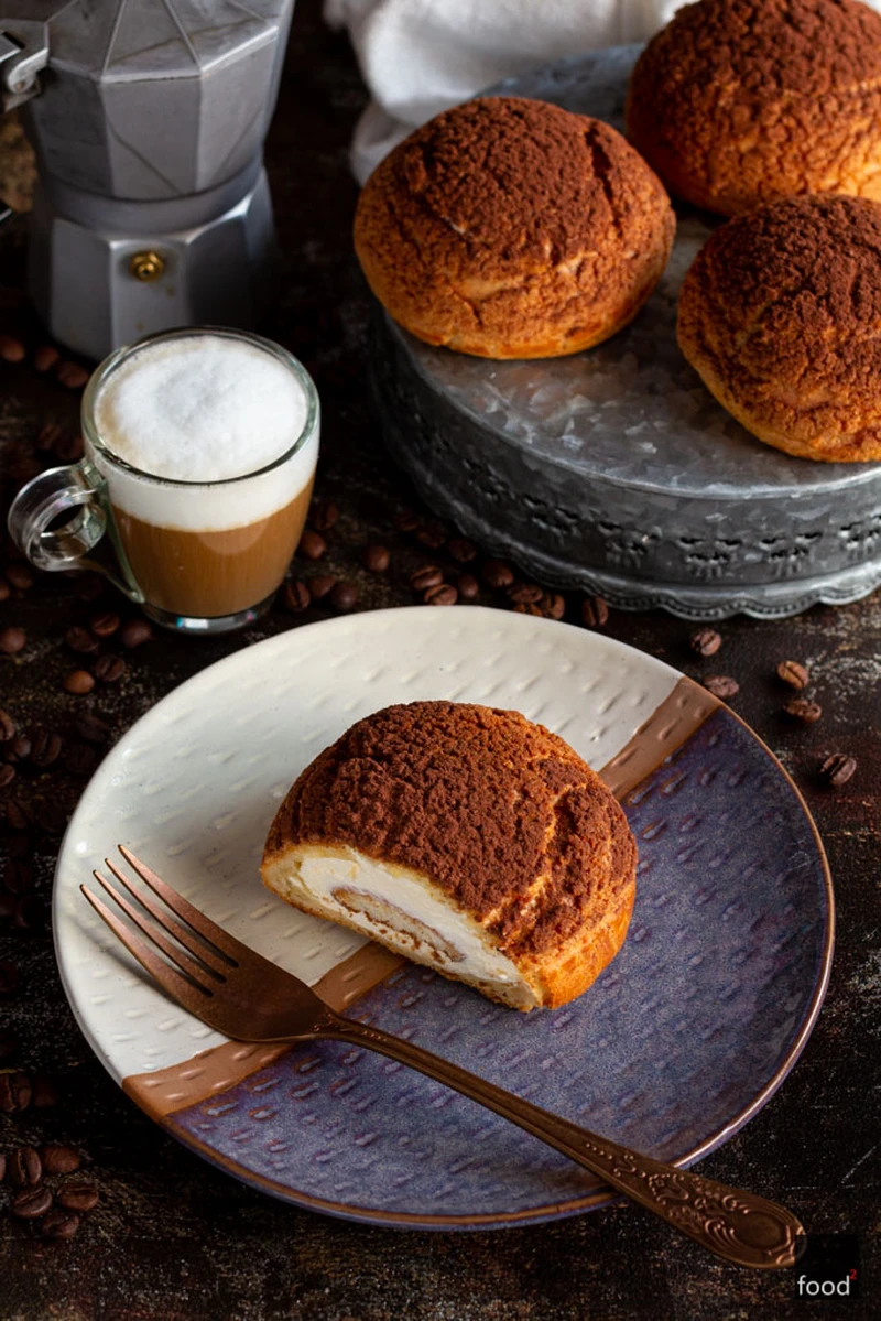Ptysie tiramisu