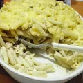 Zapiekanka z makaronem i kurczakiem