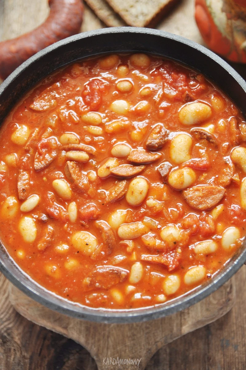Ekspresowa fasolka po bretońsku z chorizo