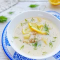 Grecka zupa jajeczno-cytrynowa