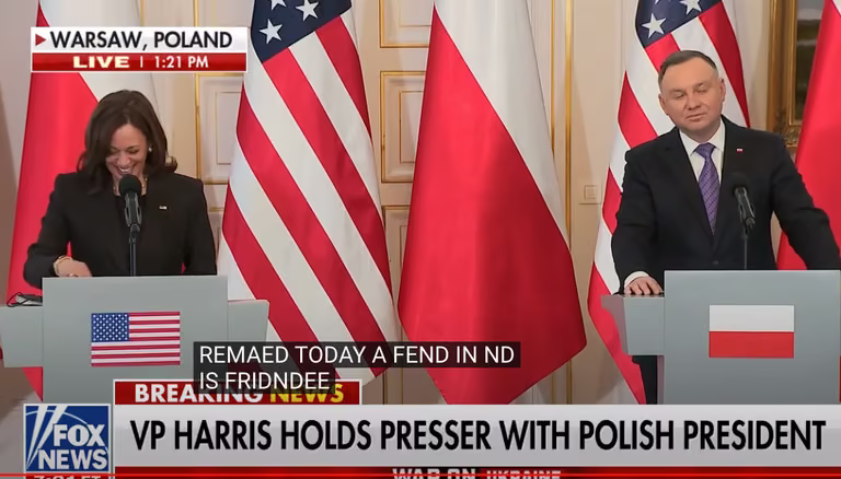 Co przyniosło spotkanie Andrzeja Dudy z Kamalą Harris? Co tak rozśmieszyło Wiceprezydent USA?