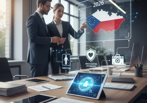 Czechy zmieniają zasady emerytur i ubezpieczenia chorobowego w 2026 roku. Co oznacza JMHZ, nowe wypłaty i elektroniczne powiadomienia