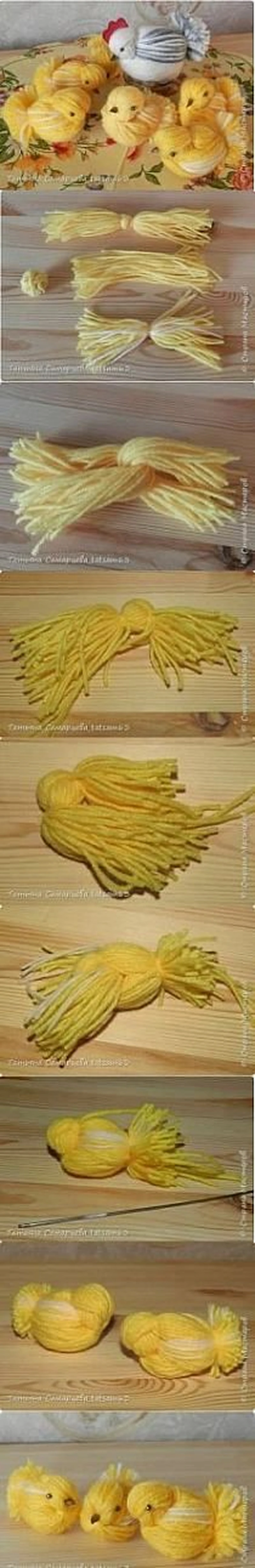 DIY- wielkanocne kurczaczki