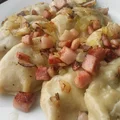 Pierogi z kaszą gryczaną i mięsem