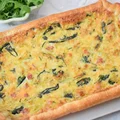 Tarta na francuskim cieście z porami