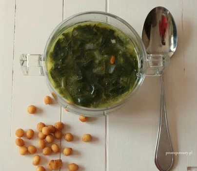 Zupa szpinakowa