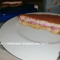 Tarta tiramisu z malinami