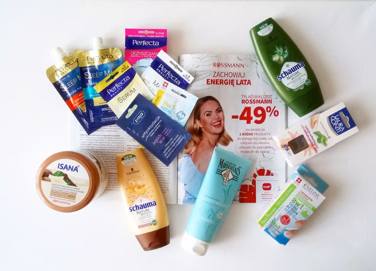Co kupić w Rossmannie na promocji -49% na pielęgnację ciała i włosów?