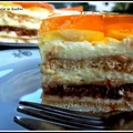 Ciasto bananowo-karmelowe - BEZ PIECZENIA